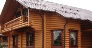 Строительство дома из оцилиндрованного бревна в Ульяновске - от 133237 рублей