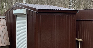 Сарай из металлопрофиля в Ульяновске для дачи от Строй-Улн  от 40996 рублей
